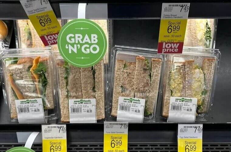 Pre-Made Sandwiches: A Costly Convenience