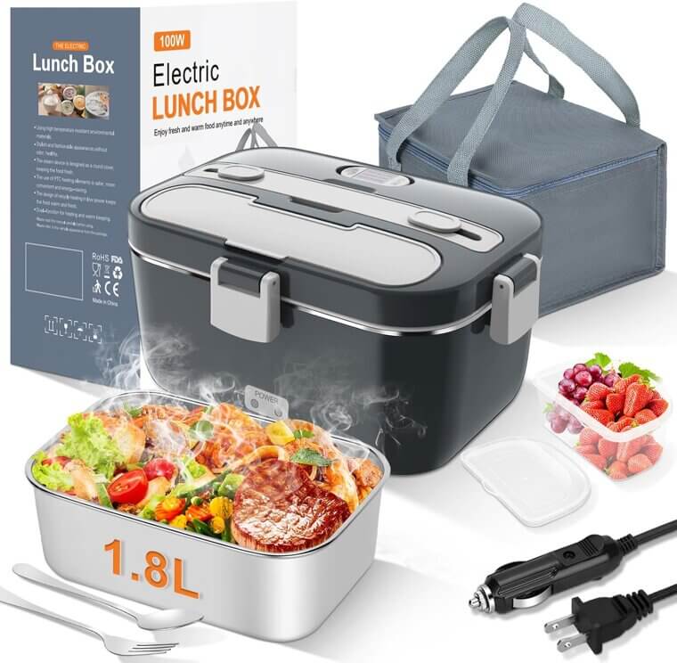 DUPASU Electric Lunch Box: Enjoy Hot Meals Anywhere, Anytime! - Now 10% Off!