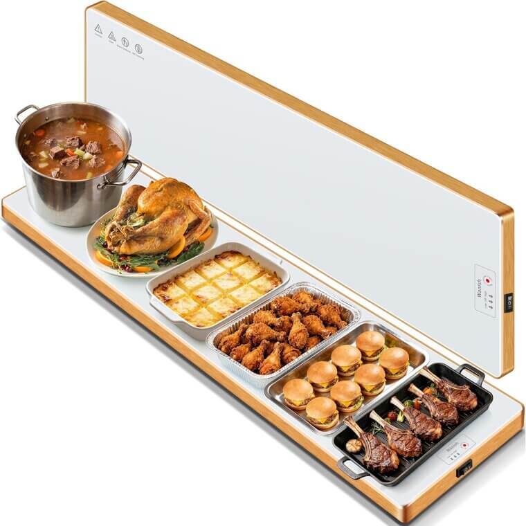 Electric Warming Tray - Perfect for Parties & Buffets - Don’t Miss the 38% Discount!