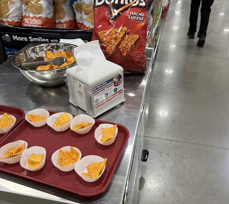 Tortilla Chips in Open Bowls
