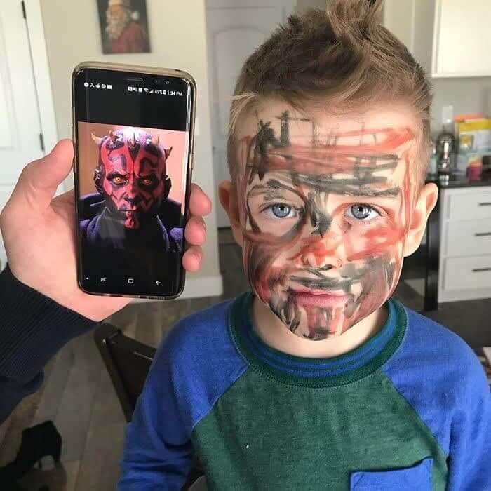 Pequeno Darth Maul