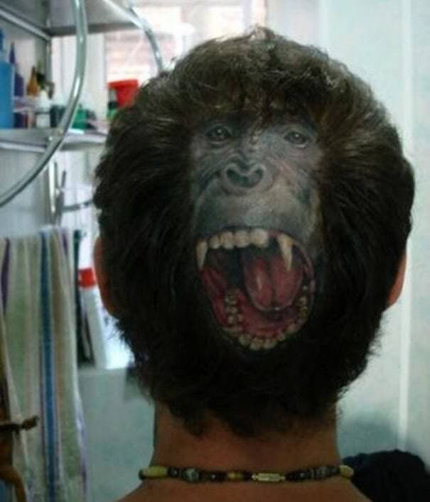 Turn Around And Take A Look At The Gorilla