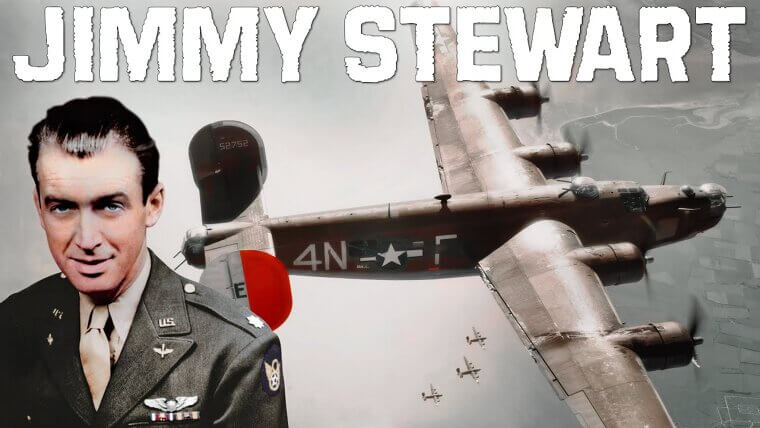 Jimmy Stewart: The B-24 Pilot Who Refused to Stay Safe as George Bailey