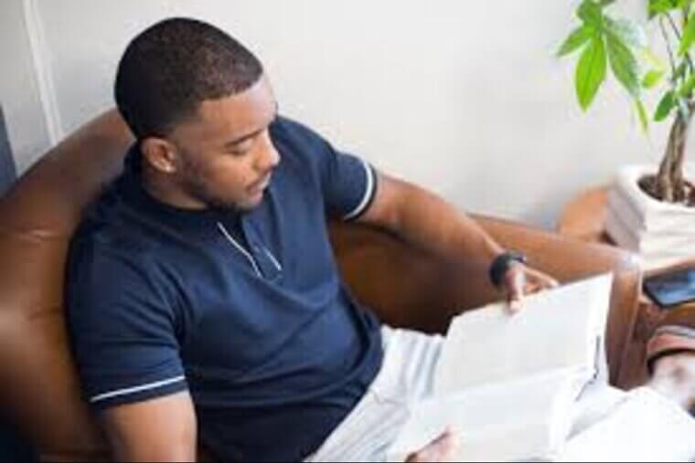 Sitting for long periods while reading or watching TV