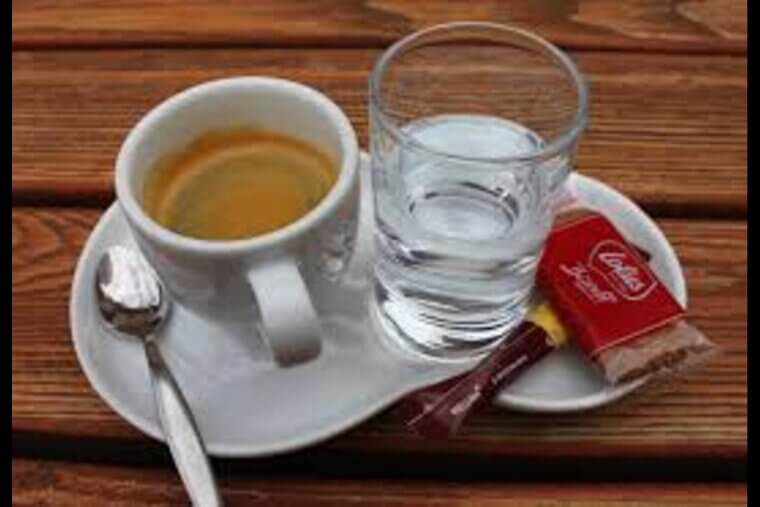 Neglecting to hydrate before your first cup of coffee