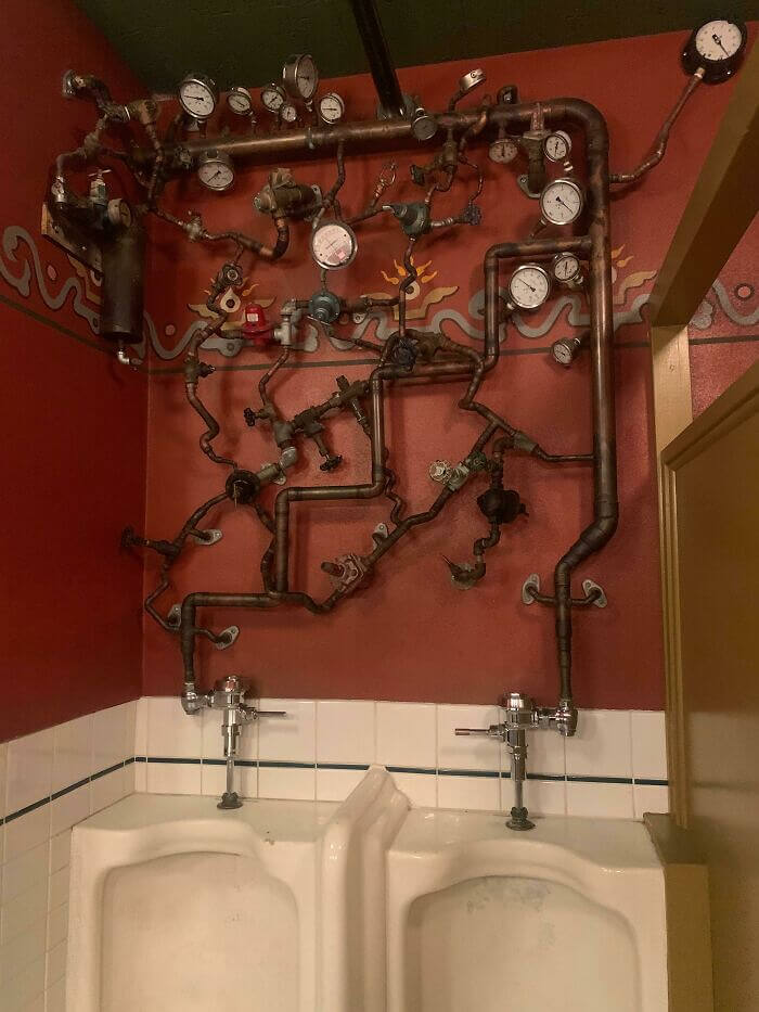 Turning Ordinary Plumbing Into a Work of Art