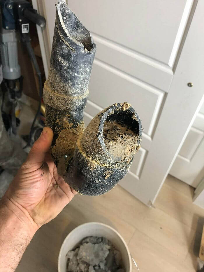 PSA: Don't Pour Concrete Down the Drain