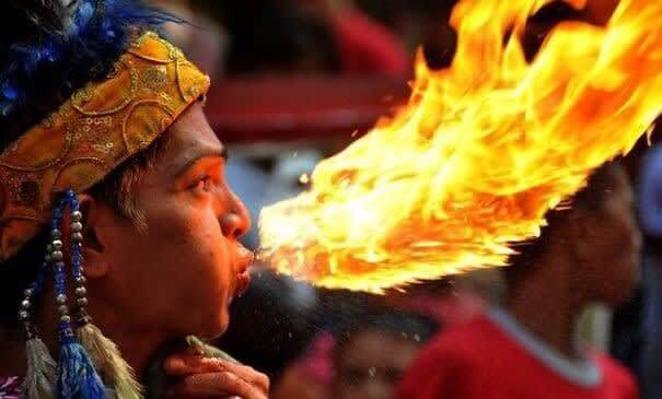 The Fire Looks Just Like A Dragon