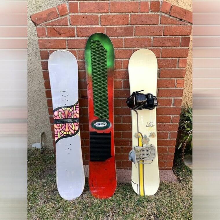 Coming Across Three Snowboards In The Trash
