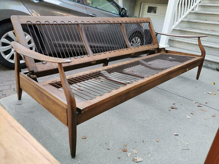 This Old Daybed Was Tossed And Found