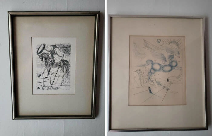 Original Dali Sketches For Free