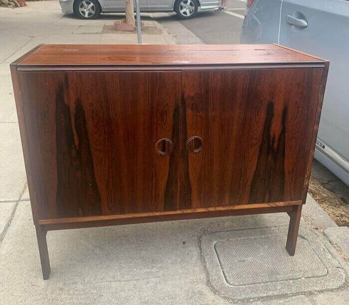 Someone Found This Small Credenza On The Curb