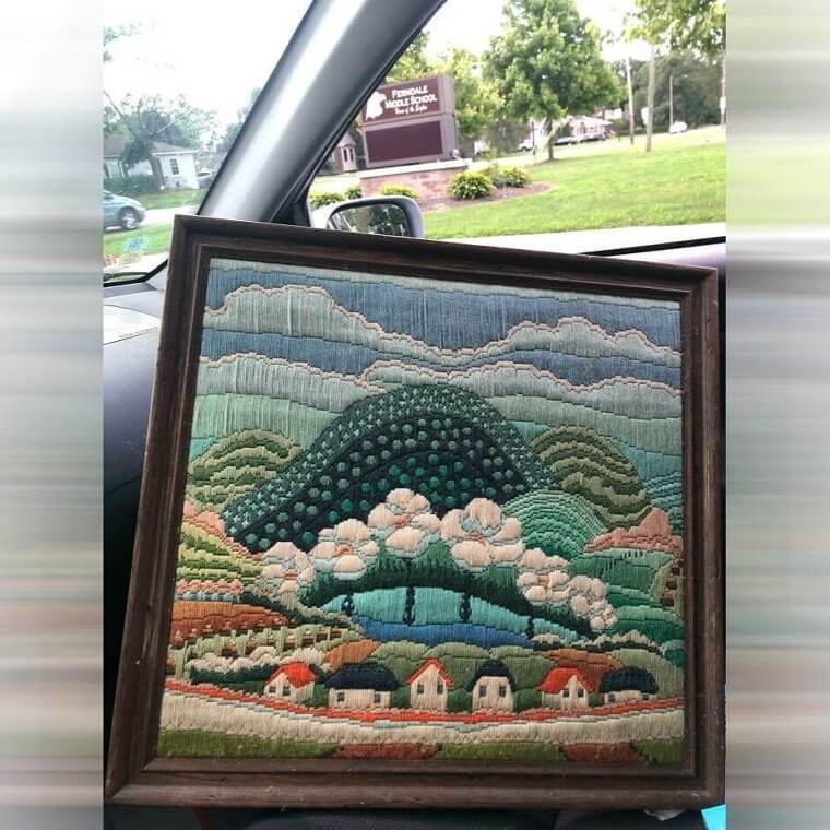 Someone Threw Out This Piece Of Art