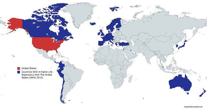 These Countries Have A Higher Life Expectancy Than The USA