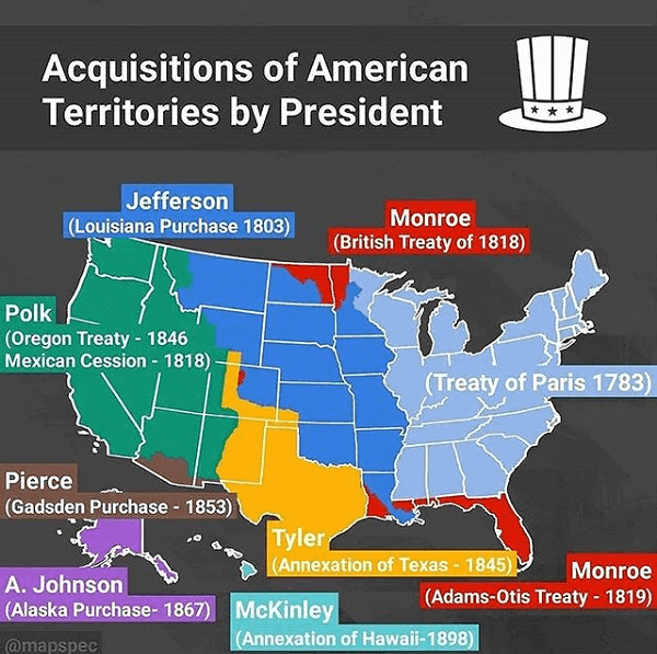 These Presidents Really Helped Expand the USA