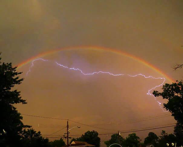 Lightning in a Rainbow