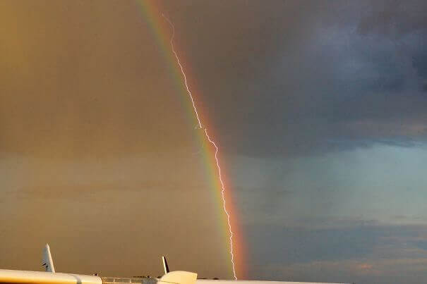 Lightning & Rainbow