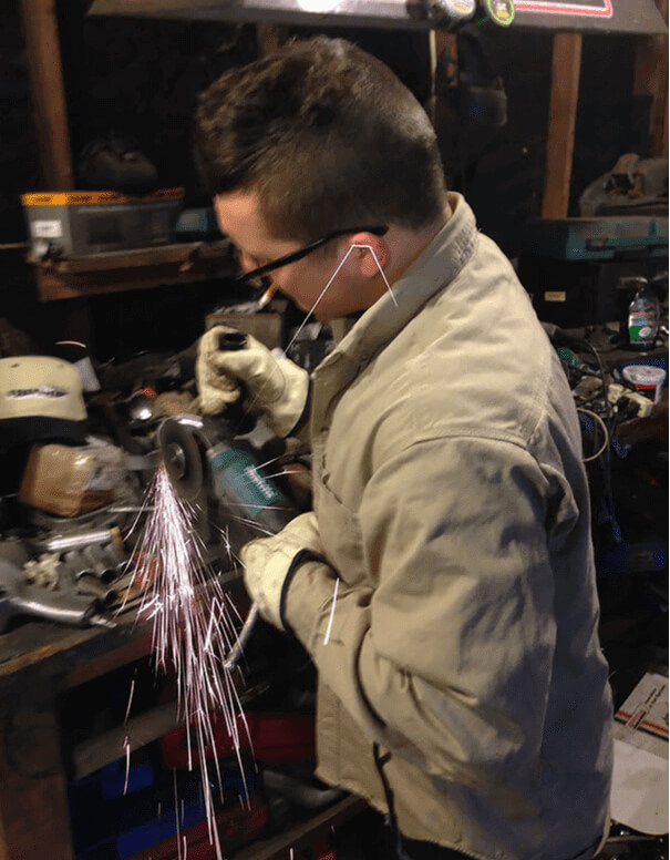 Spark Ricocheting off The Ear