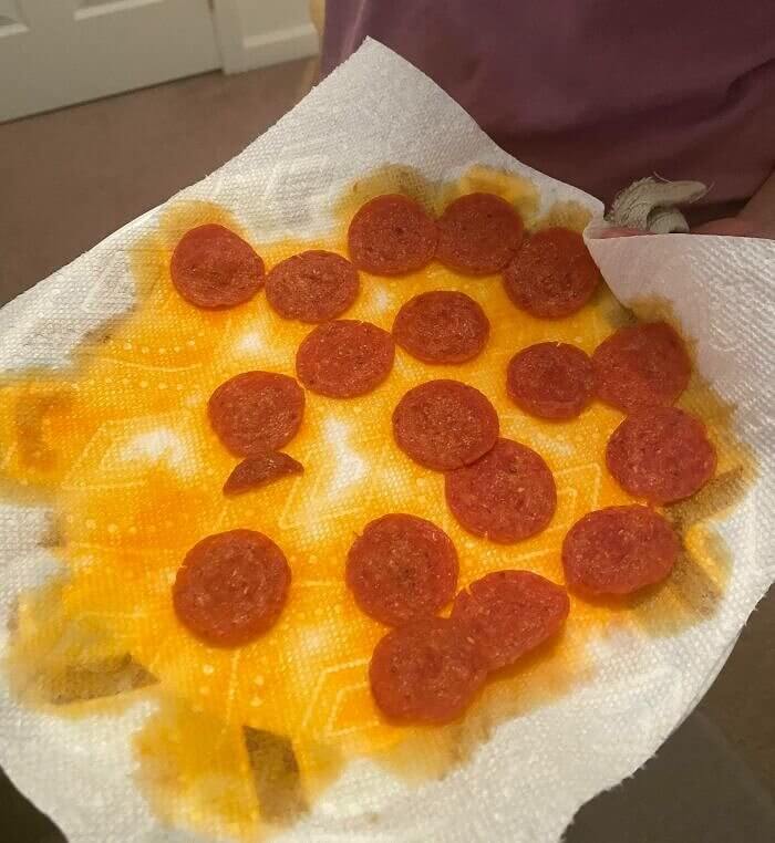 Making Pepperoni Chips
