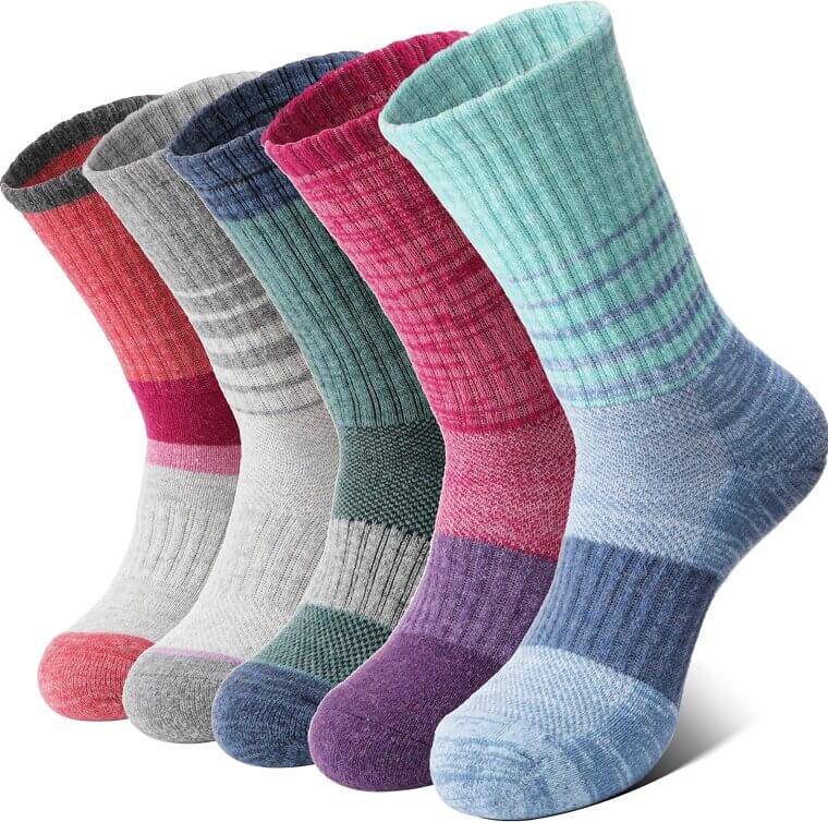 Anlisim Merino Wool Socks - Stay Warm & Comfy on Adventures - Now 15% Off!