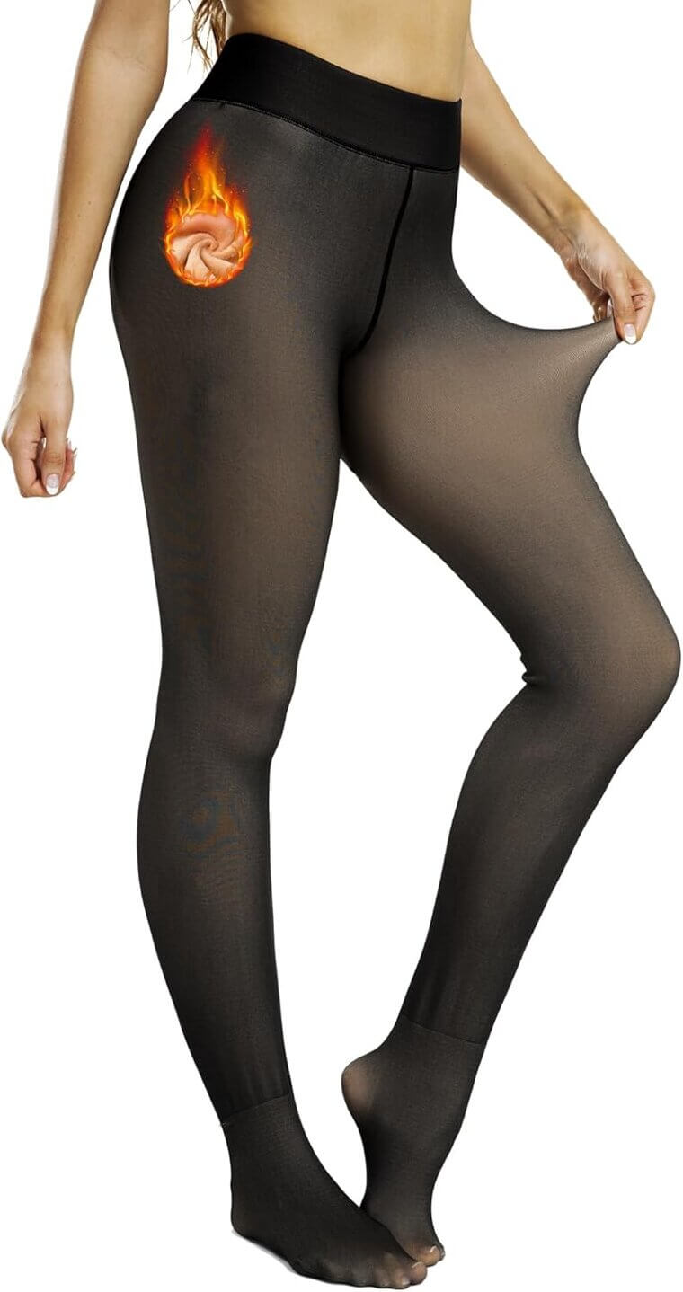 NORMOV Fleece Leggings - Cozy Winter Essential - Enjoy 13% Off!