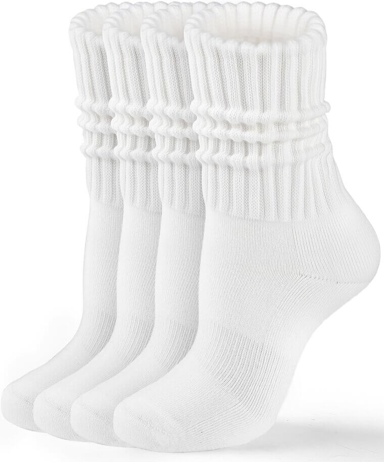 HONGTEYA Cozy Crew Socks - Perfect for Everyday Comfort 