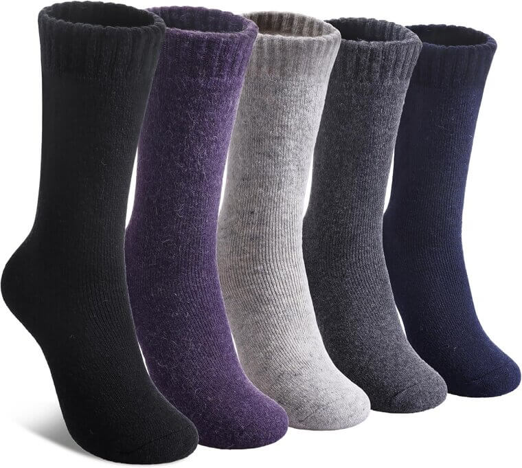 LINEMIN Wool Socks - Cozy Winter Warmth for Your Feet - Now 5% Off!
