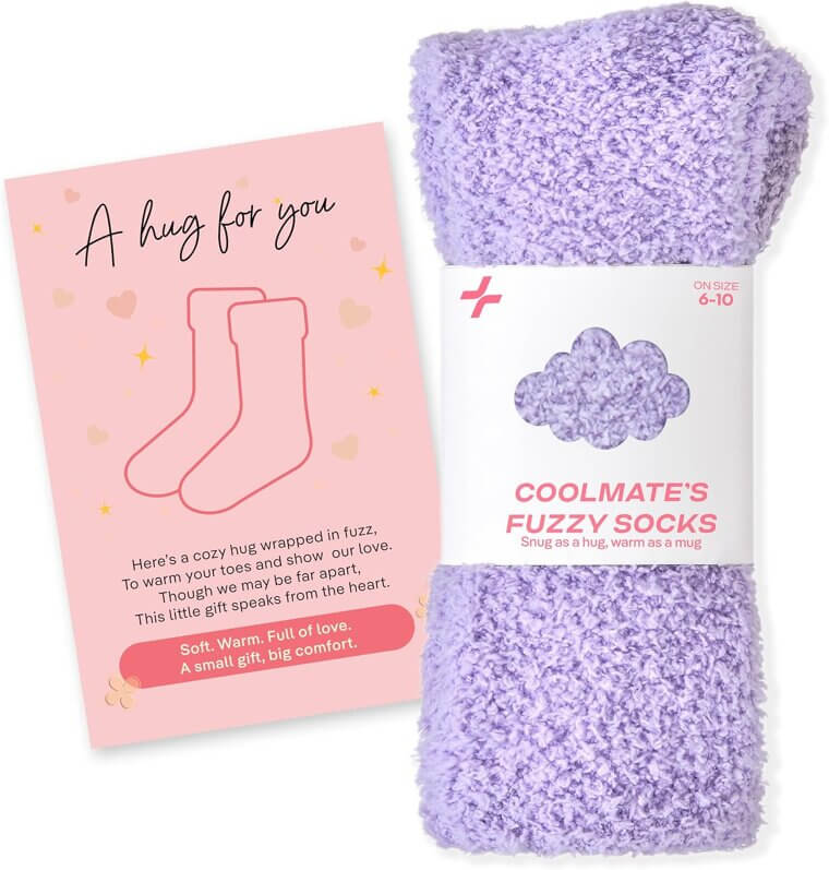 CoolMate Fuzzy Socks - Cozy, Cloud-Like Comfort for Women 