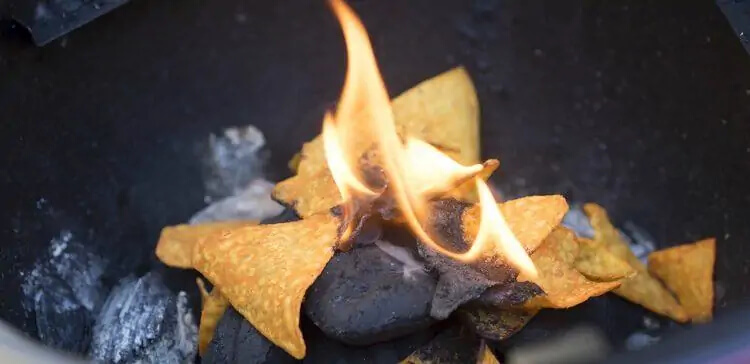 If You Run Out of Lighter Fluid, Use Chips