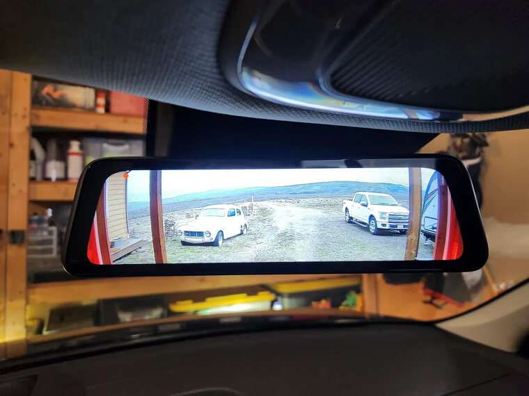 Virtual Rearview Mirrors