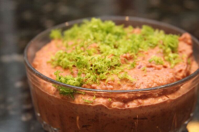 Simple Refried Bean Dip