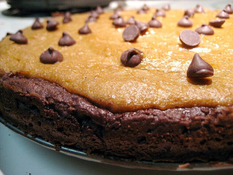 Chocolate Pumpkin Brownies