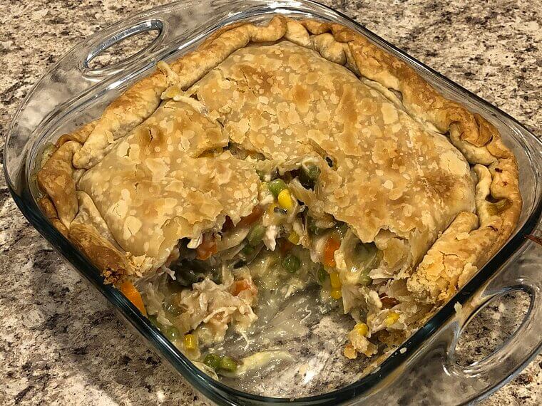 Chicken Pot Pie Casserole