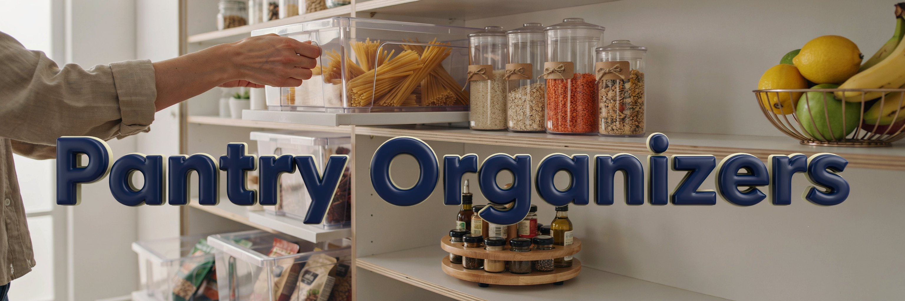 Countertop and Pantry Organizers Perfect for a Summer Reset