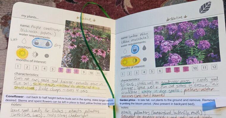 Keep a Garden Journal
