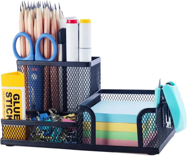 M&G Mesh Pen Holder - Organize Your Desk with Style 
