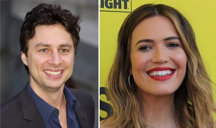 Mandy Moore And Zach Braff