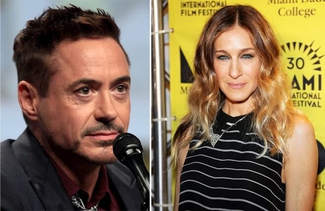Sarah Jessica Parker and Robert Downey Jr.