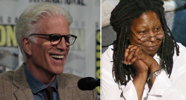 Whoopi Goldberg And Ted Danson