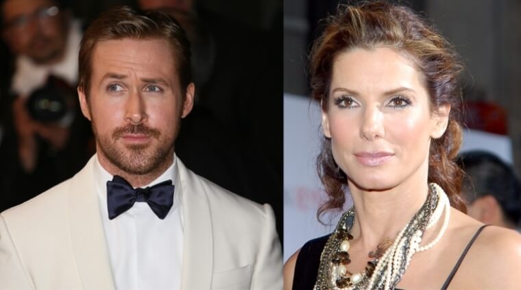 Ryan Gosling and Sandra Bullock