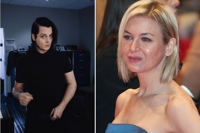 Renée Zellweger and Jack White