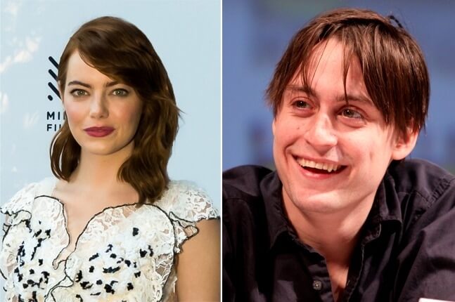 Emma Stone and Kieran Culkin