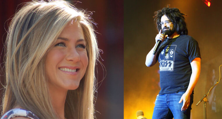 Jennifer Aniston and Adam Duritz