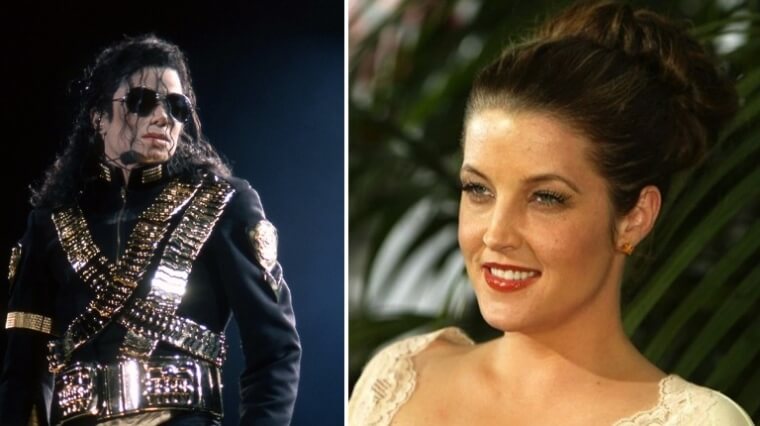 Michael Jackson and Lisa Marie Presley