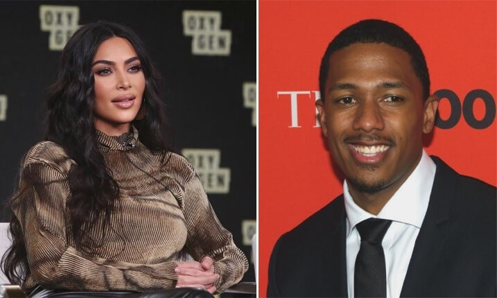 Kim Kardashian and Nick Cannon