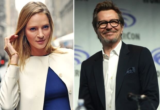 Uma Thurman and Gary Oldman