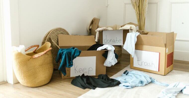 Cleaning Out Closets