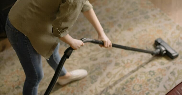 Vacuuming Carpets