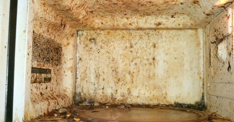 Cleaning the Microwave