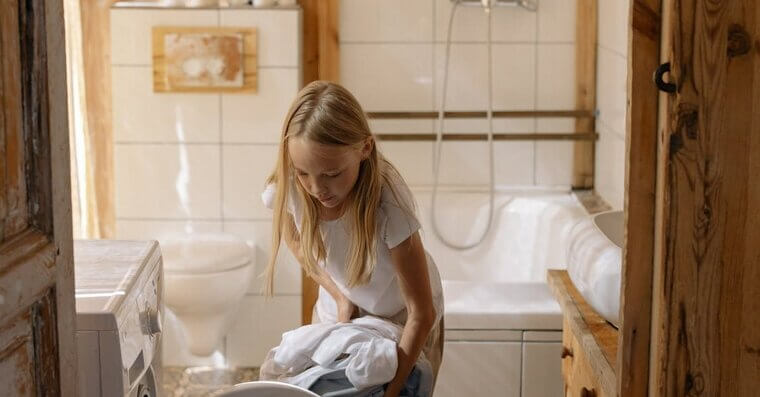 Scrubbing the Bathroom